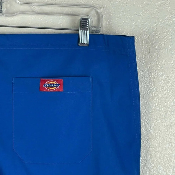 Dickies Pants Men's Sz S/M Petite Scrub Medical Uniform Mid Rise Drawstring Blue - Picture 5 of 8